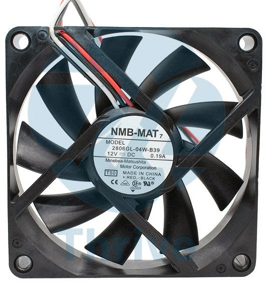 NMB 2806GL-04W-B39 12V 0.19A 3wires Cooling Fan NMB 2806GL-04W-B39 12V 0.19A 3wires Cooling Fan